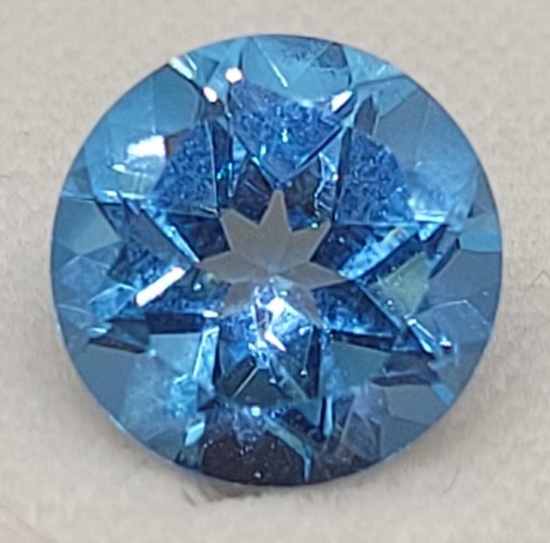 sky blue 3.23ct oval cut Sapphire gemstone Stunning color
