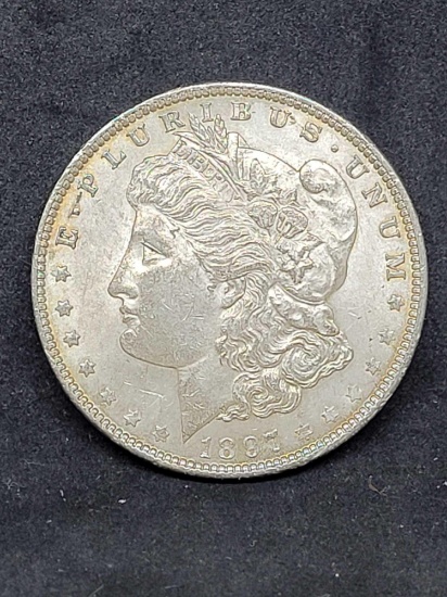 1898 Morgan Dollar Almost Uncirculated