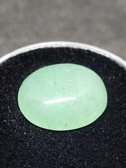 Amazing oval cut Jadeite Gemstone 3.81ct