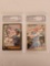 Robin Yount Mike Schmidt Graded Cards 2 Units