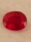 7.72 Ct Stunning Red Oval Cut Ruby