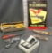 Pocket Knives, Gun Shaped Lighters, Solingen German Dinnerware, Pistol Guide.