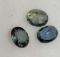 blue and green mined Sapphire lot .83ct high quality aaa color VS+