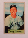 1954 Bowman Mickey Mantle Card