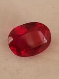 7.75 Ct Stunning Red Oval Cut Ruby