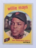1959 Topps Willie Mays Card