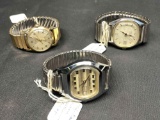 Lot Of Wrist Watches. Majestime, Timex, Bulova