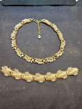 Deco Jewelry Necklace and bracelet