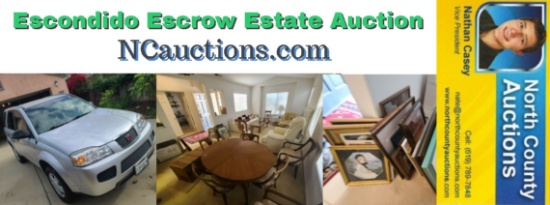 2022 January Escondido Escrow Estate Auction