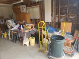 Garage - Tools, Carts, Unopened Boxes, Dollies, Moving Carts, etc.