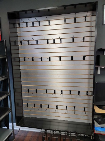 75in Tall Retail Wall Display Case