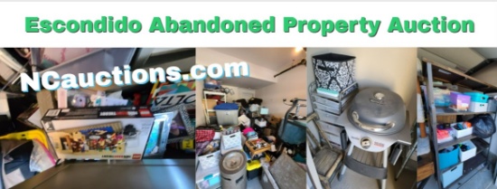 Escondido Alcove Abandoned Property Auction