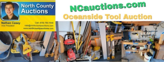 2022 January Oceanside Tool Garage Auction
