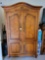 7ft Solid Cherry Wood Armoire 4 shelves and 6 drawers
