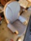 Garage lot - chair, foot stool, coffee table, skb golf club case