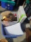 bin wii plushies lights etc