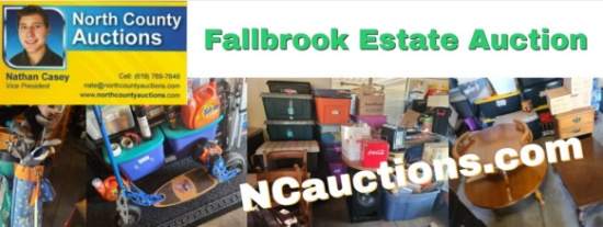 Fallbrook Estate Sale Auction