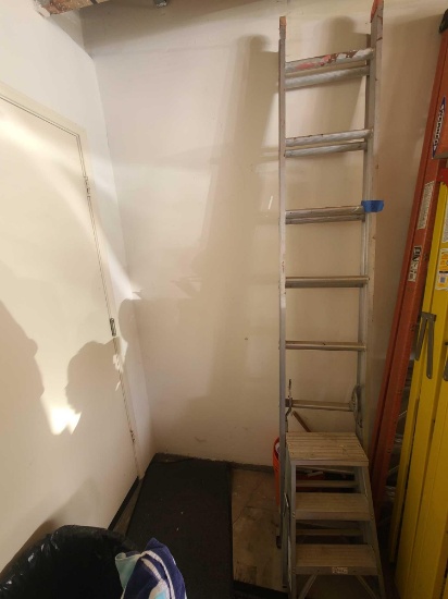 ladders x2 units retractable