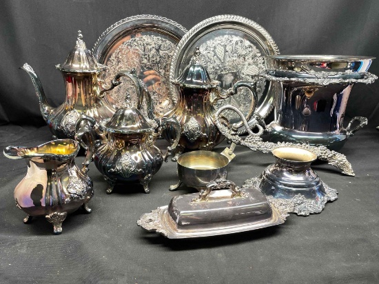 Silver Plated Housewares Lot