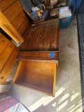 large storage coffee table wood 31in x 47in 12in tall