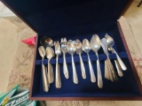 Silverware Set Plated w/ Case