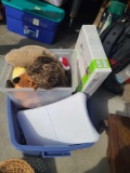 bin wii plushies lights etc
