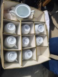 noritaki set 8 plates 8 saucers creamer sugar
