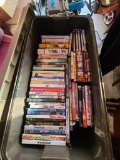 Entire Bin of Dvd Movies