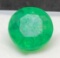 Oval cut Translucent green emerald 11.01ct gemstone