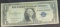 $1 silver Certificate 1935 E rare Star note avg circ