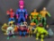 Vintage Superhero Action Figures. Marvel, DC, Toybiz. X Men, Spider-Man
