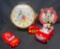 Mickey Mouse Collectibles. RC Car Jada Toys, Wrist Watch Wall Clock, Vintage Tambourine.