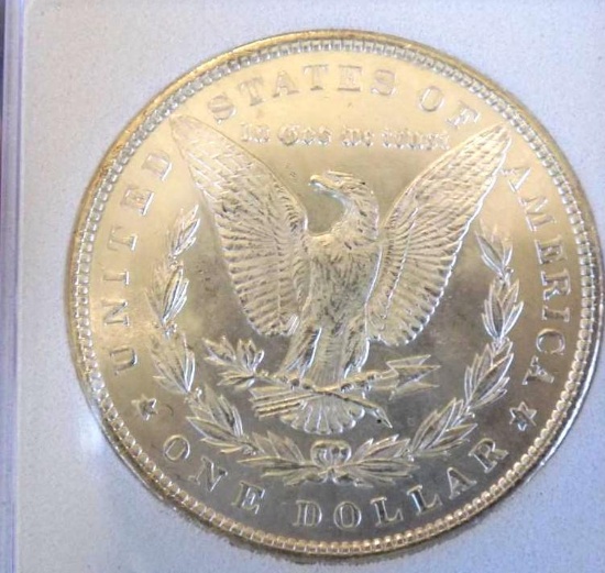 Morgan silver dollar 1889 gem bu blazing frosty white high grade stunner