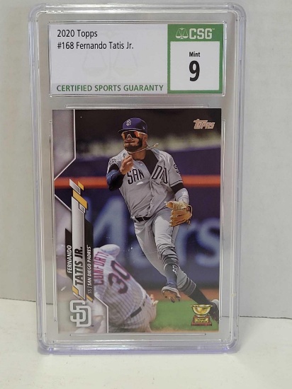 2020 Topps Fernando Tatis Jr CSG Mint 9