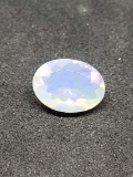 Ethiopian welo opal cut and polished high quality Rainbow color 1.3ct