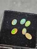 opal lot 1.05ct Australian Welo Rainbow top AAA Quality earth mind stone premium gems