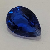 3.37 Ct Stunning Pear Cut Blue Sapphire