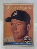 1958 Topps Mickey Mantle Card