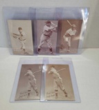 1939-1946 Exhibit Salutation baseball Card Lot