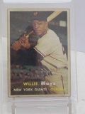 1957 Topps Willie Mays Card
