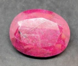 Ruby Blood Red Monster size 599.5ct oval cut Gemstone
