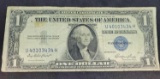$1 silver Certificate 1935 E Avg Circ