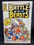 Battle Beasts No 1. First Issue. 1987 Hasbro