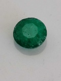 3.35 Ct Stunning Round Cut Emerald