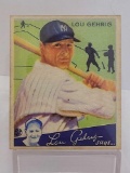 1934 Goudey Lou Gegrig Card