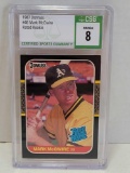 1987 Donruss Mark Mcgwire Rated Rookie CSG NM-Mt 8