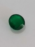 3.07 Ct Stunning Round Cut Emerald