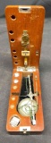 H. KOHLBUSCH Jewelers Portable Scale Gold Silver wood carrying box