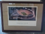 The First Kickoff Lambeau Field Framed Picture