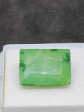 Emerald earth mined huge 11.01ct whopper size ready to mount sea green beauty